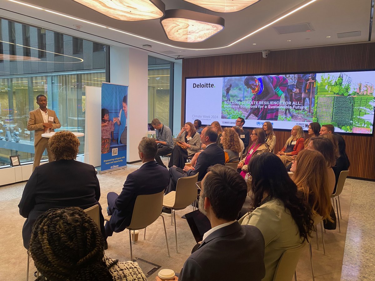 BarthMwanza's tweet photo. I cannot express how grateful I am for this opportunity. Big thanks to @UNHCRUSA and @UNRefugeeAgency for providing me a space to advocate for positive change in refugee communities.
Our hope is that these discussions will lead to meaningful progress and impactful outcomes. https://t.co/55tu5aVxTP