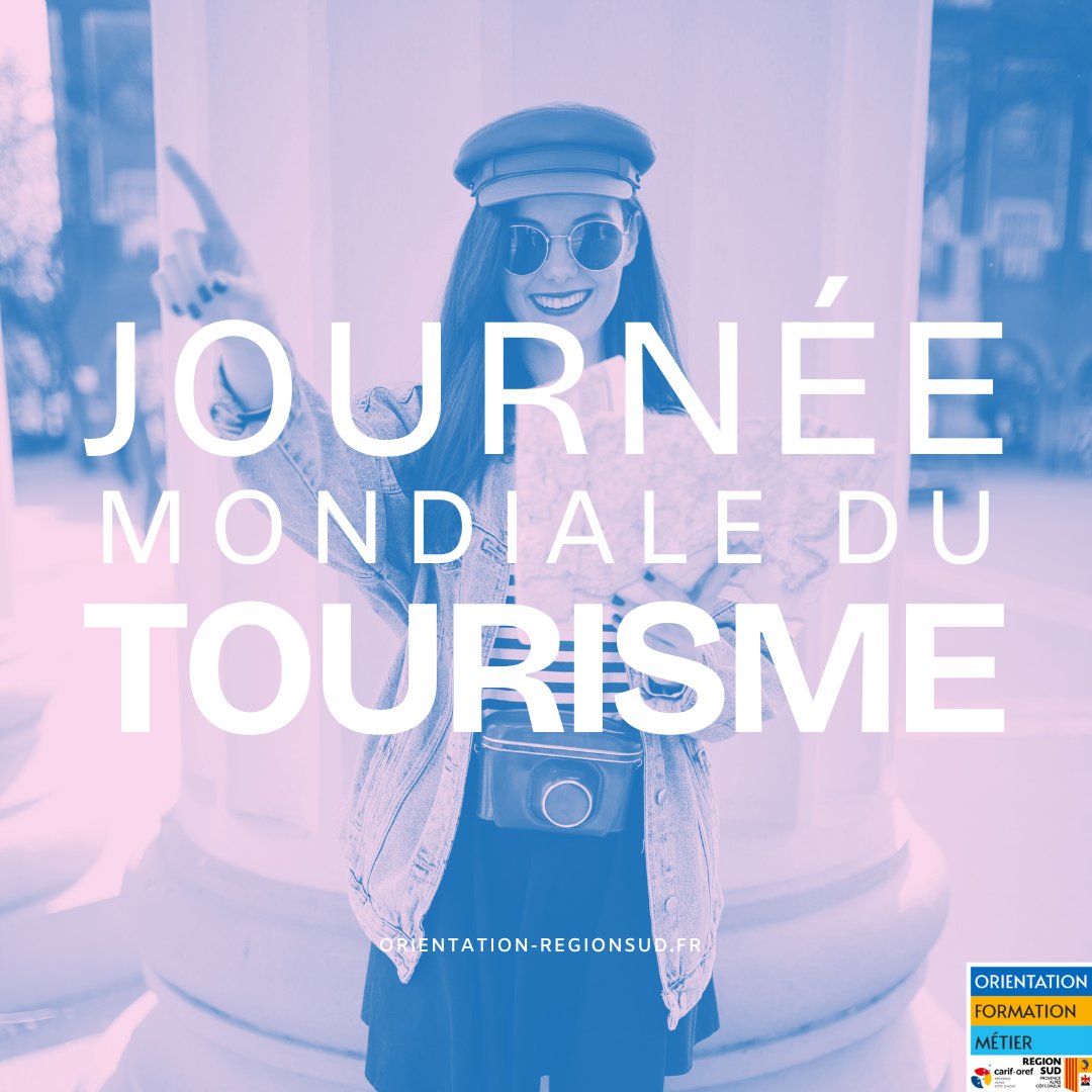 🌴[Journée mondiale du #tourisme] Du CAP au BTS en passant par de nombreuses licences professionnelles, les #formations sont variées et ces métiers passionnants sont de plus en plus impliqués dans la transition écologique. + d'infos swll.to/Em8tWf @choosemarseille