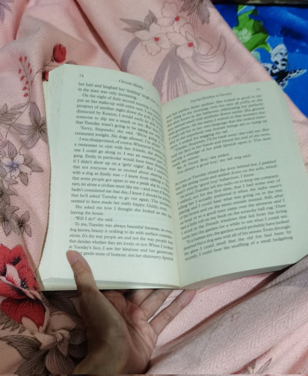 My kind of Friday night.
Just a book and my comfy bed.