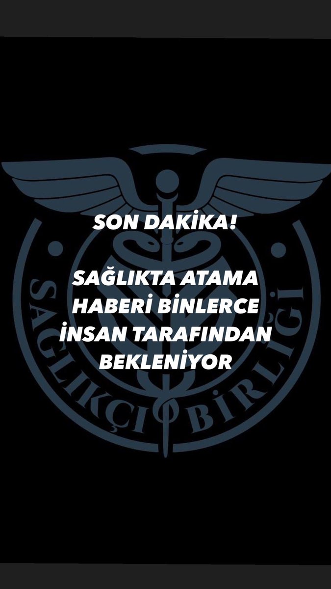 Ahmet ESMER (@ahmetesmer2121) on Twitter photo Sn <a href="/drmemisoglu/">Prof. Dr. Kemal Memişoğlu</a> onbinlerce mezun sizlerden gelecek resmi atama açıklamasını bekliyor.
#MemişoğluAtamaZamanı Sn <a href="/drmemisoglu/">Prof. Dr. Kemal Memişoğlu</a> onbinlerce mezun sizlerden gelecek resmi atama açıklamasını bekliyor.
#MemişoğluAtamaZamanı