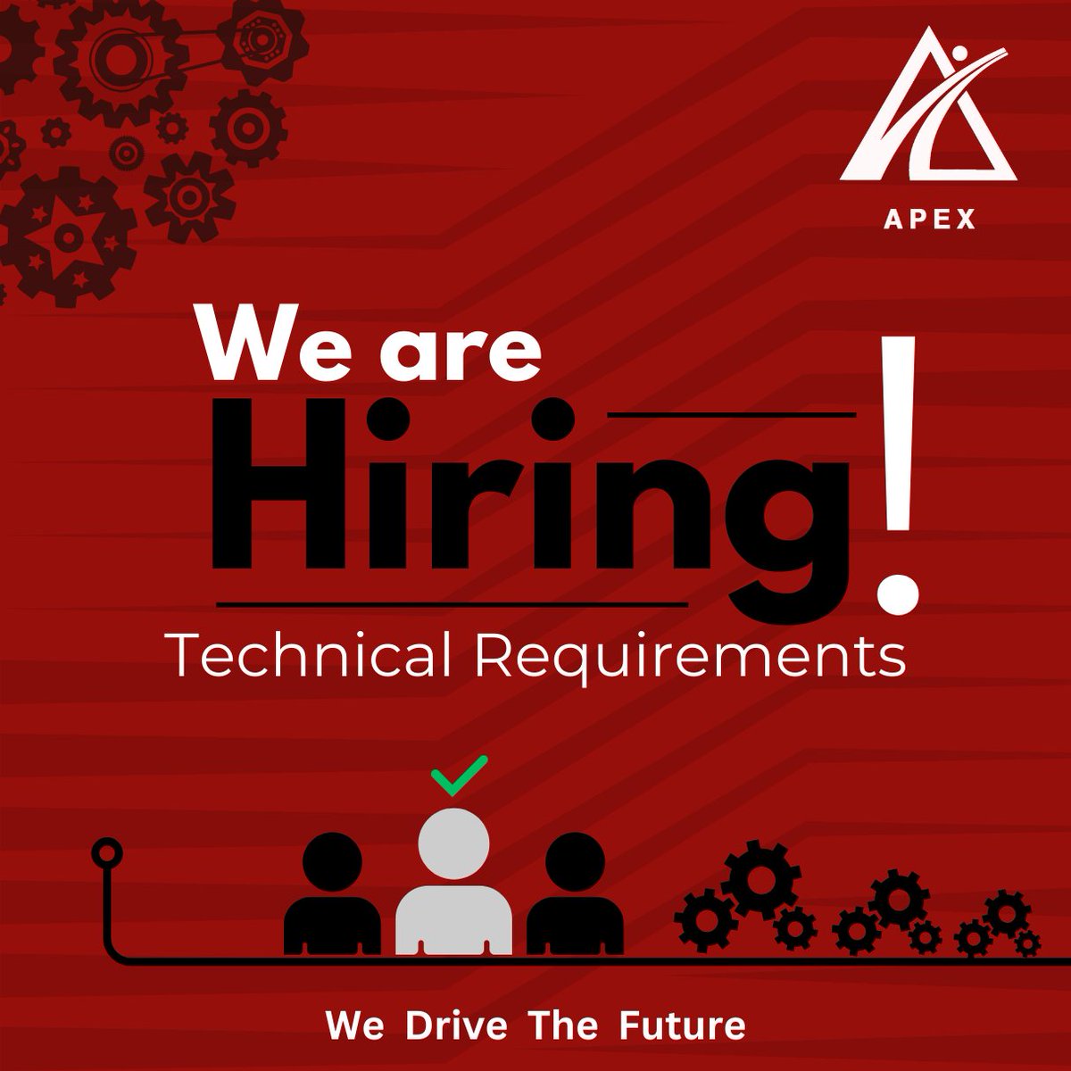 apexrte's tweet photo. 🚀 We're thrilled to announce that recruitment for our Technical Team starts tomorrow! 🎉  We're looking for talented individuals to join the following sub-teams:

#We_Drive_The_Future https://t.co/IfsEcFObY5