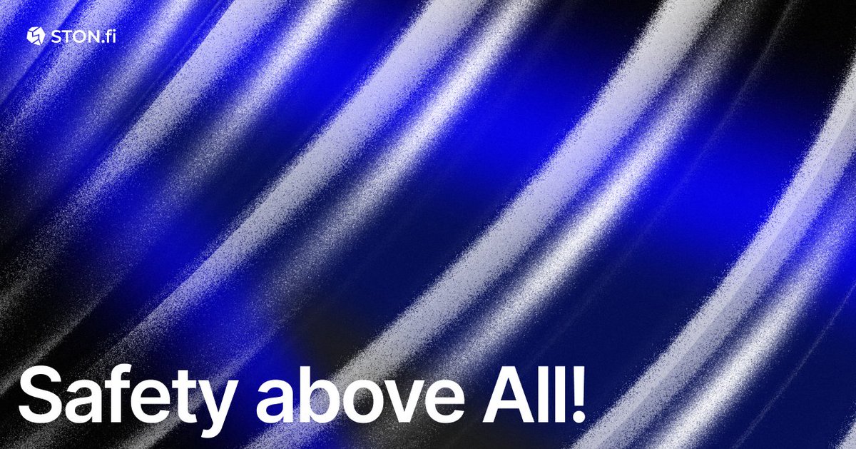 ston_fi's tweet photo. 🔈 Safety above All!

Stonfiers! Large-scale projects with a big audience, such as Hamster Kombat, inevitably attract scammers. Our chat moderators and #support team respond swiftly to troublemakers. However, it's helpful for everyone to know the basic #safety rules in DeFi.

Follow the thread to learn the basic safety rules 👇