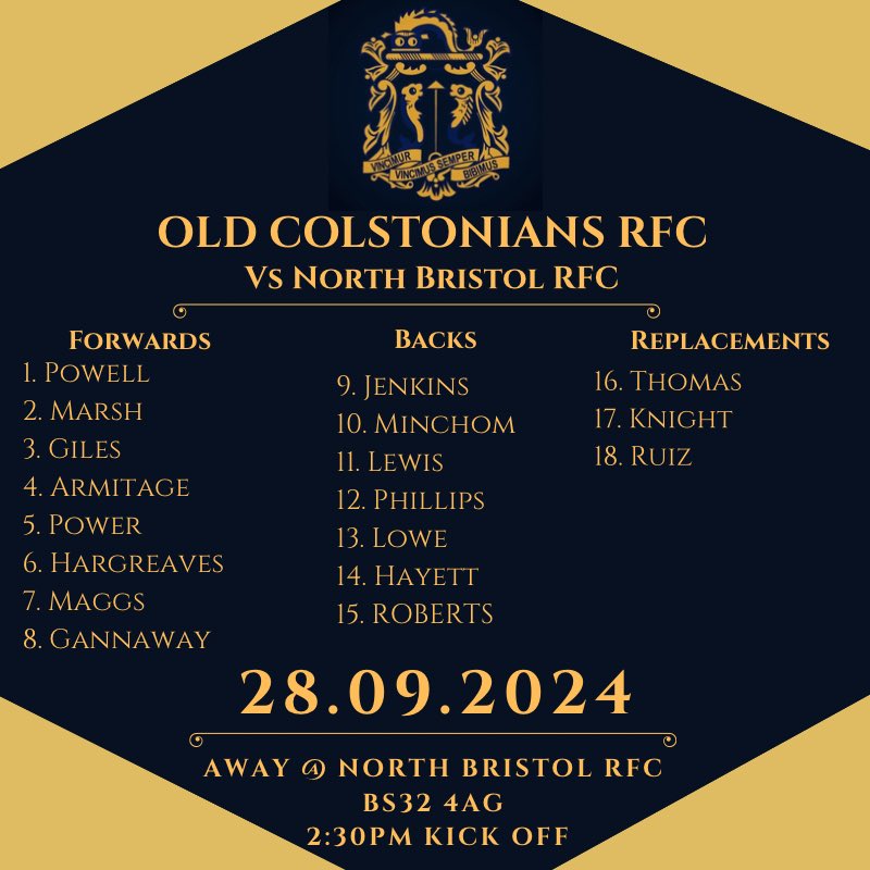 OC_RFC's tweet image. 🔷🔶Team Announcement🔶🔷

Your OCRFC team to take on @NBRFC tomorrow