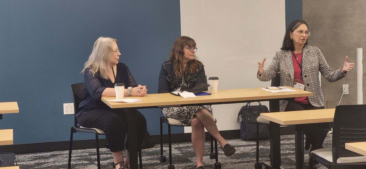 ICA_iowa's tweet photo. Our first group of morning sessions! Great insights on journalism, PR, AI and higher education! #ICAIowa24 https://t.co/LdpJn2wCM4