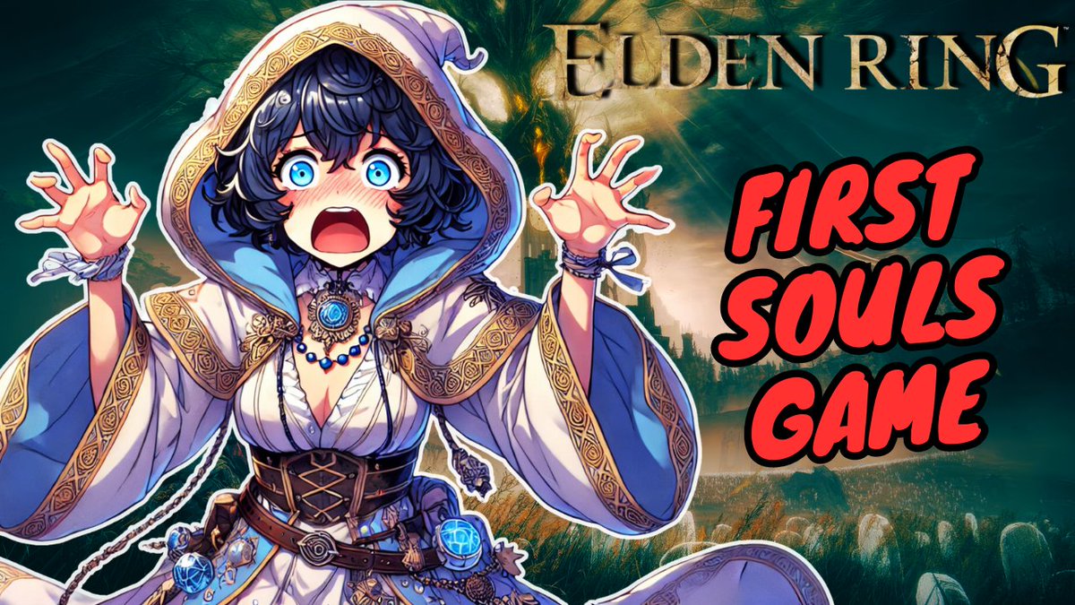 First YouTube video in over 2 YEARS, y'all! This was my very first time playing Elden Ring and my first Souls game [other than Sekiro]. It went... about as well as you could expect!  Absolutely hilarious.

Shoutout to <a href="/NikodemCh/">Nikodem| Video Editor | COMMISSION OPEN | VGEN</a> for a phenomenal job 💙

📽️ youtu.be/-2AzyK_o05Q