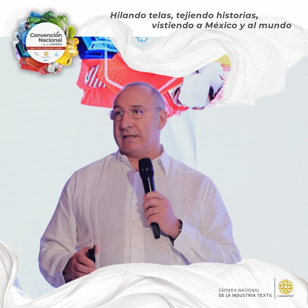 Es necesario implementar la #IA para sobrevivir en un mundo cambiante y vincular a la #IndustriaTextilNacional con sectores de mayor valor agregado...