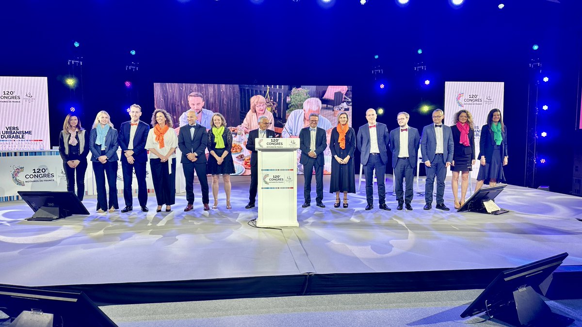 📅 À noter dans vos agendas !

Toute l’équipe du 121e Congrès des notaires de France vous donne rendez-vous à Montpellier, du 24 au 26 septembre 2025, pour une édition consacrée à la famille.
Jean Gasté, président du Congrès, et Stéphane David, rapporteur général, en dévoilent