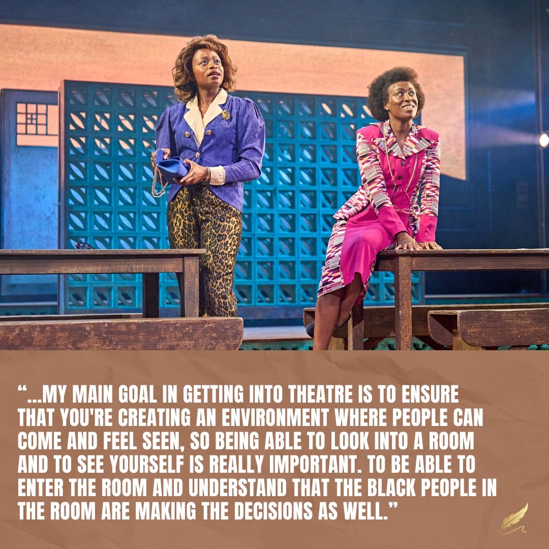 Shaking up the theatre world, we sat down with Monique Touko (<a href="/mons_about/">monique touko</a>) to chat all things @royalcourtheatre, working with writer Tife Kusoro (@boluwatifs) on afro-surrealist project G and nurturing Black talent. 🎭

Full article available to read on thefloormag.com