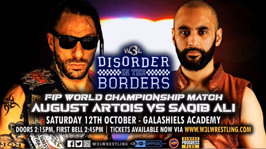 ArtoisAugust's tweet image. Match 3 of 4 Announced For The August Artois UK Tour 🇬🇧 

@Targetwrestling 🎯 
#ValorWrestling 🛡️ 
@W3Lwrestling 🌍