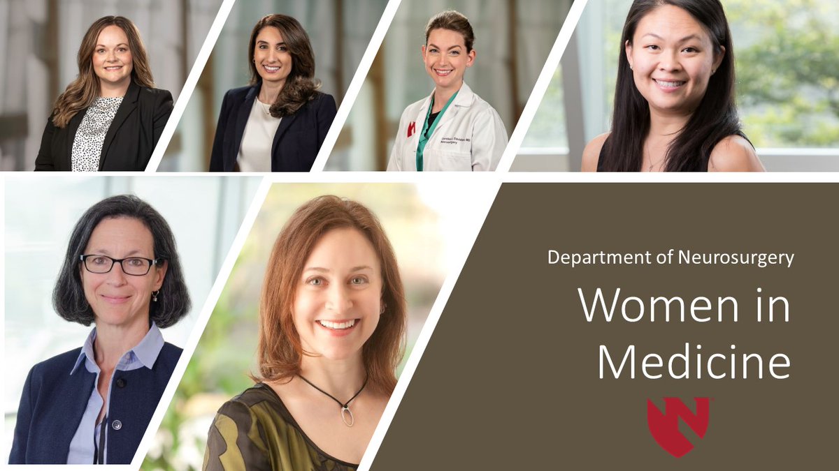 UNMC Department of Neurosurgery (@unmc_neurosurg) on Twitter photo September is #WomeninMedicine month & we couldn't let the month slip away without acknowledging our extraordinary <a href="/UNMC_NeuroSurg/">UNMC Department of Neurosurgery</a> female faculty & residents! We thank you for your leadership and dedication to education & patient care.<a href="/unmc/">University of Nebraska Medical Center</a>
<a href="/NebraskaMed/">Nebraska Medicine</a> <a href="/WomenInNSGY/">Women In Neurosurgery (WINS)</a> <a href="/ChildrensNE/">Children's Nebraska</a> September is #WomeninMedicine month & we couldn't let the month slip away without acknowledging our extraordinary <a href="/UNMC_NeuroSurg/">UNMC Department of Neurosurgery</a> female faculty & residents! We thank you for your leadership and dedication to education & patient care.<a href="/unmc/">University of Nebraska Medical Center</a>
<a href="/NebraskaMed/">Nebraska Medicine</a> <a href="/WomenInNSGY/">Women In Neurosurgery (WINS)</a> <a href="/ChildrensNE/">Children's Nebraska</a>