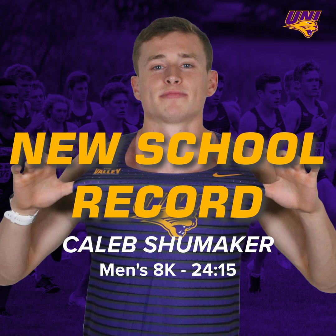 𝗛𝗜𝗦𝗧𝗢𝗥𝗬 𝗠𝗔𝗗𝗘 𝗜𝗡 𝗠𝗜𝗦𝗦𝗢𝗨𝗥𝗜 ‼️ 

Caleb Shumaker is your new 8K school record holder after a top-60 race this morning at the Gans Creek Classic!

#EverLoyal #1UNI