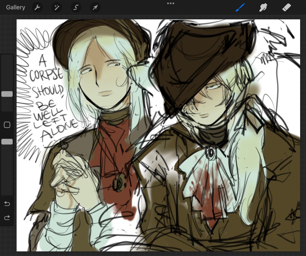tamivow's tweet photo. art i made awhile ago #bloodborne https://t.co/37MXiXPaM8