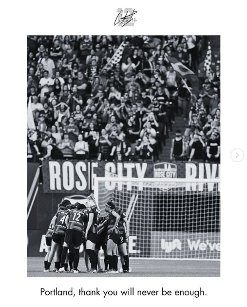 🚨BREAKING🚨
Christine Sinclair has appeared to announce her retirement on her instagram, "As I finish out this last ride, I want to say what a privilege it has been to represent this unique, beautiful, and passionate city that I will always call home" 

#BAONPDX #NWSL