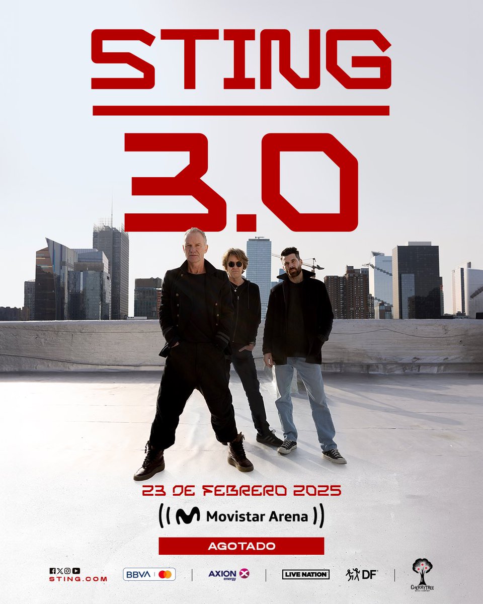 dfallaccess's tweet photo. STING EN ARGENTINA: AGOTADO! 🚨 NOS VEMOS EL 23 DE FEBRERO EN MOVISTAR ARENA https://t.co/skGJmKaedL
