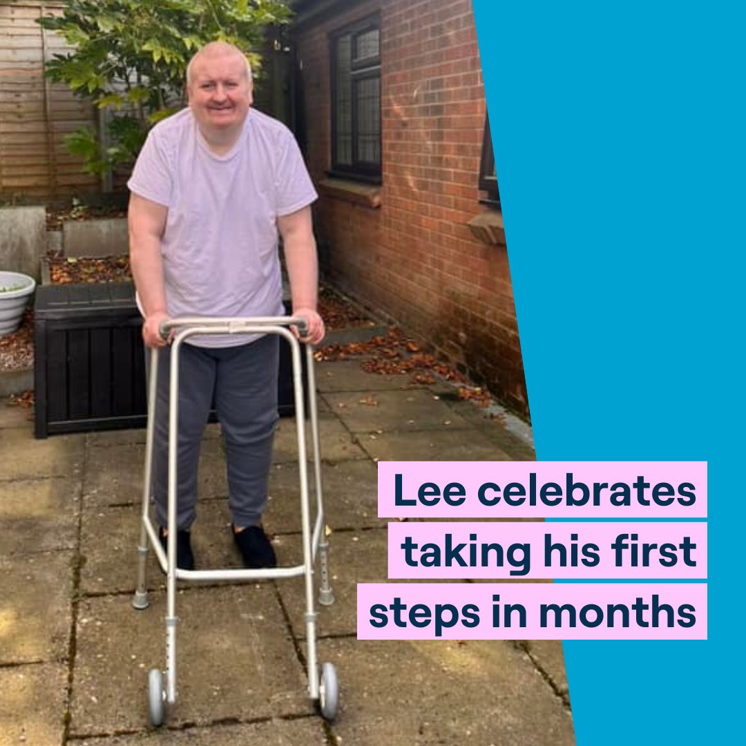 A huge congratulations to Lee who's walked a lap around his garden after his anxiety about falling over had prevented him from leaving the house. We supported Lee since August, and in those few months he has made incredible progress!

Read Lee's full story fitzroy.org/stories/lee-ce…