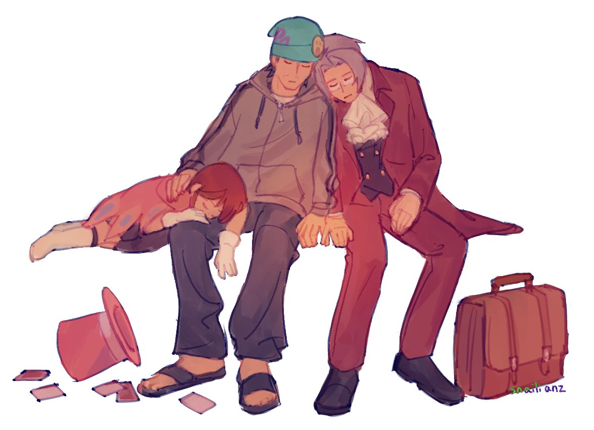 It's been a long day
#AceAttorney #nrmt