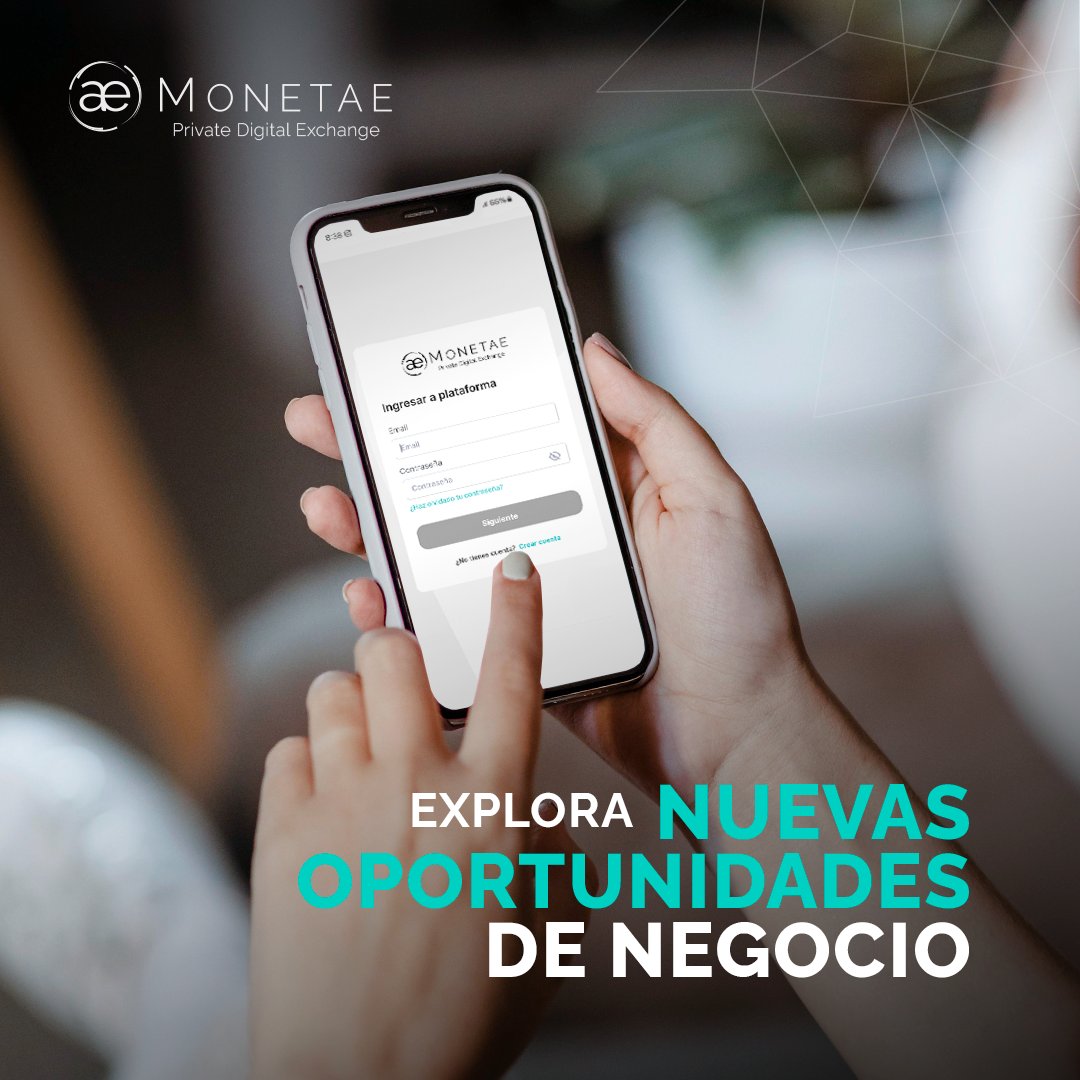 Regístrate en nuestra plataforma y explora nuevas oportunidades de negocio. Accede a nuestro #TradingOTC de #ActivosDigitales en plataforma.monetae.io y encuentra la mejor estrategia para hacer crecer tus activos.

#Inversión #OTC #OfertaPública