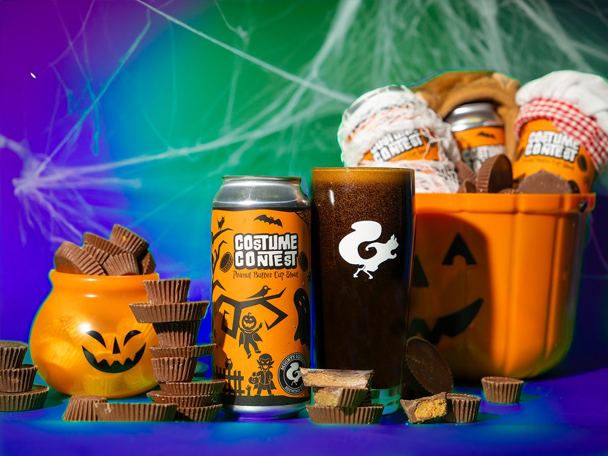 Costume Contest is like trick or treating for adults. This stout is dressed up with peanut butter, chocolate, and caramel notes. Roasted malt sneaks up on the creamy, nutty flavor of peanut butter cup that haunts your taste buds in the most delicious way. 

ABV: 5.7%