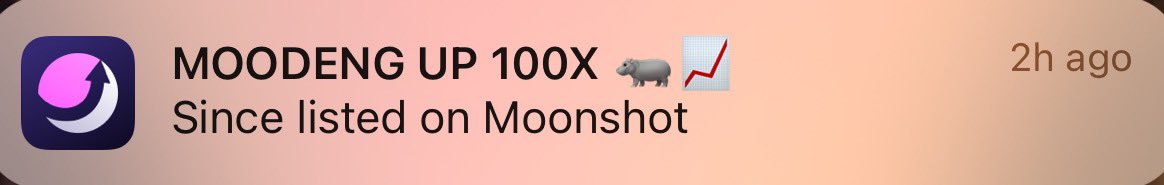 New strategy: whenever I get a <a href="/usemoonshot/">Moonshot</a> notification I buy whatever it is and watch it go. Once I’m up at least 20% I look at selling. Easy peasy.