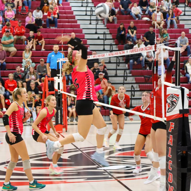 Fairfield Union Volleyball (@volleyballfuhs) on Twitter photo RECORD BREAKER ALERT 🚨 A huge congrats goes out to Addy Wolfe as she has broken the school record for blocks in a career. She is at 231 and counting. We are proud of you, Addy! ❤️🏐🖤 <a href="/adelyn_wolfe/">Adelyn Wolfe</a> RECORD BREAKER ALERT 🚨 A huge congrats goes out to Addy Wolfe as she has broken the school record for blocks in a career. She is at 231 and counting. We are proud of you, Addy! ❤️🏐🖤 <a href="/adelyn_wolfe/">Adelyn Wolfe</a>