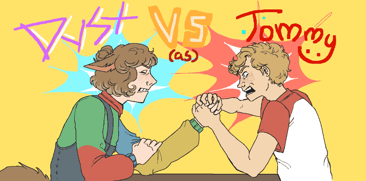 Finally, introducing CosmicDvst in the role of c!Tommy! Congratulations on being annoying enough to play him !!! 🌙🏖️🦝
We will be reviewing all the applications soon by the way :-) Keep an eye out! This is just the reveal of the original cast.

#dsmp #dreamsmp #ctommy #tommy