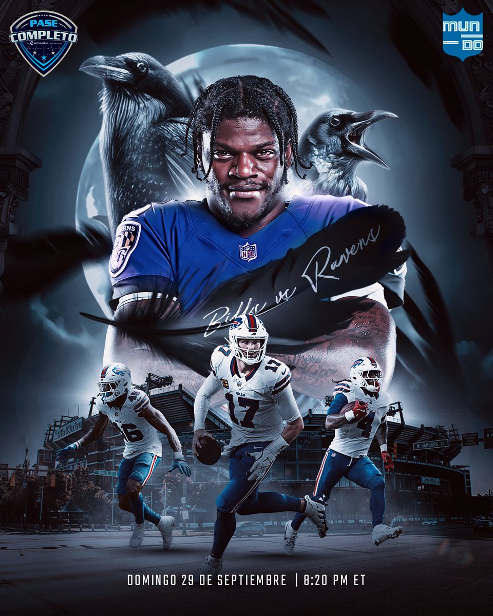 Ricardo Celis (@celisdeportes) on Twitter photo <a href="/BuffaloBills/">Buffalo Bills</a> vs <a href="/Ravens/">Baltimore Ravens</a> #SundayNightFootball
El mejor partido de la semana #4 #NFL
<a href="/EVCMedia/">Entravision</a> - <a href="/TudnRadio/">TUDNRadio</a> - <a href="/ElBotonRadio/">El Botón</a>
<a href="/TonyBalon1/">Tony Nuñez</a> - <a href="/CelisDeportes/">Ricardo Celis</a>
elboton.com/nacional/nfl/ <a href="/BuffaloBills/">Buffalo Bills</a> vs <a href="/Ravens/">Baltimore Ravens</a> #SundayNightFootball
El mejor partido de la semana #4 #NFL
<a href="/EVCMedia/">Entravision</a> - <a href="/TudnRadio/">TUDNRadio</a> - <a href="/ElBotonRadio/">El Botón</a>
<a href="/TonyBalon1/">Tony Nuñez</a> - <a href="/CelisDeportes/">Ricardo Celis</a>
elboton.com/nacional/nfl/