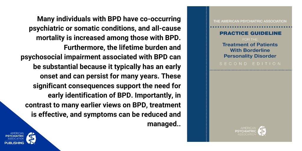COMING SOON: Borderline personality disorder (BPD) is estimated to have a lifetime prevalence in the United States of approximately 1.4%–2.7% bit.ly/4dH6nl8