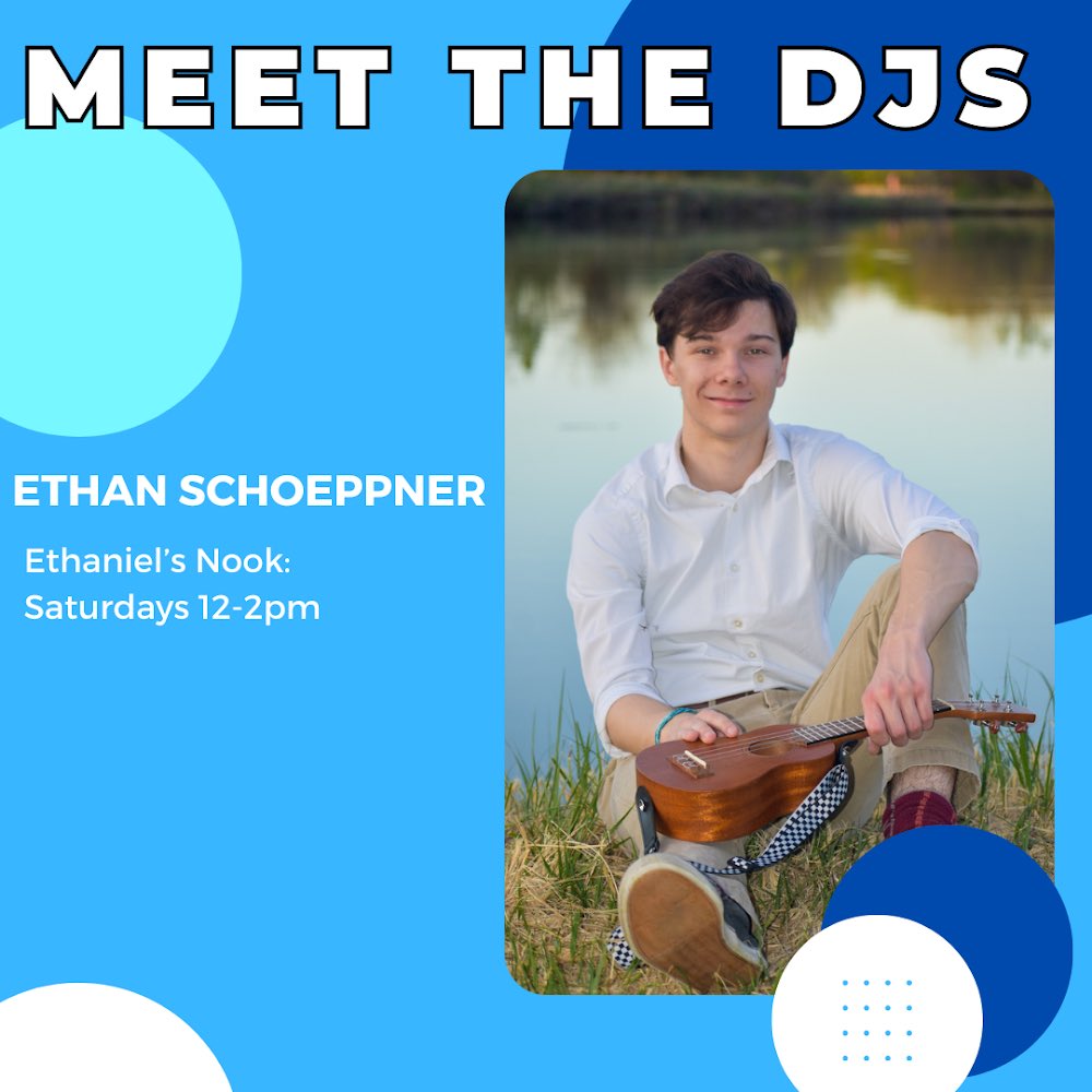 KFHSRadio's tweet photo. Meet Ethan! Tune in with the link in our bio to hear his show! https://t.co/y8DlwON6jm
