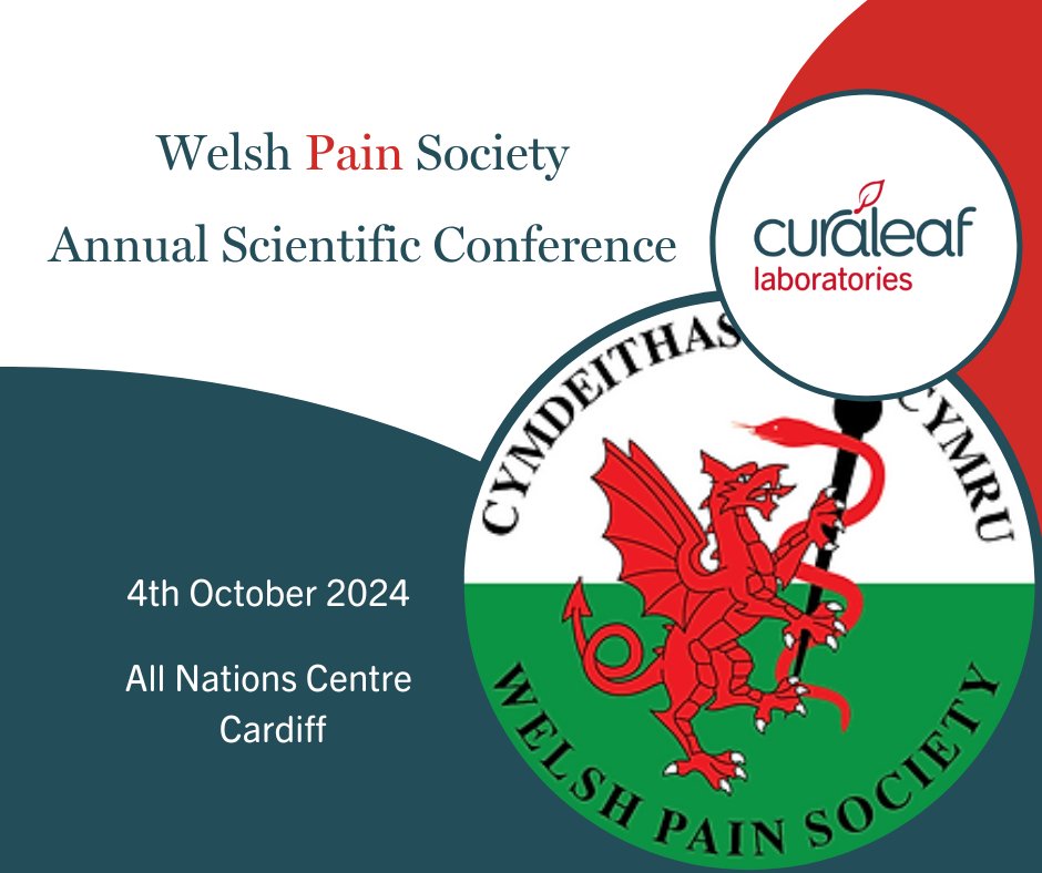 We're off the the Welsh Pain Society Annual Scientific Conference! We're especially excited for the debate on Role of Cannabis in Chronic Pain  with Dr Mike Platt and Professor Andrew Rice.
