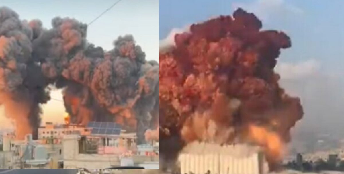 انفجار المرفأ وضاحية بيروت
المعتدي واحد
وااسبب واحد