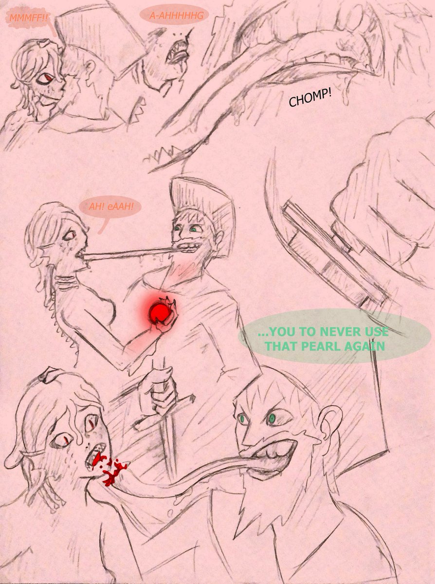 baptismaleech's tweet photo. (TW BLOOD) Beached Body, a traitorous body swap: Pages 17 - 20 (NSFW) https://t.co/uPe9fXbw3o