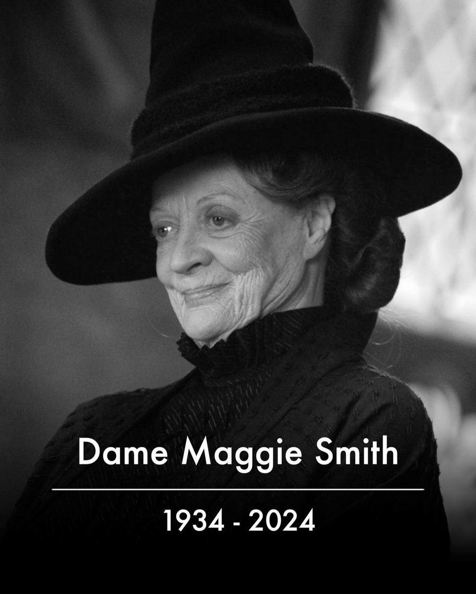 CryptoWolfManTR's tweet photo. 🥀 Harry Potter’ın McGonagall’ı Maggie Smith, 89 yaşında hayatını kaybetti. https://t.co/tp8vTDmYLJ