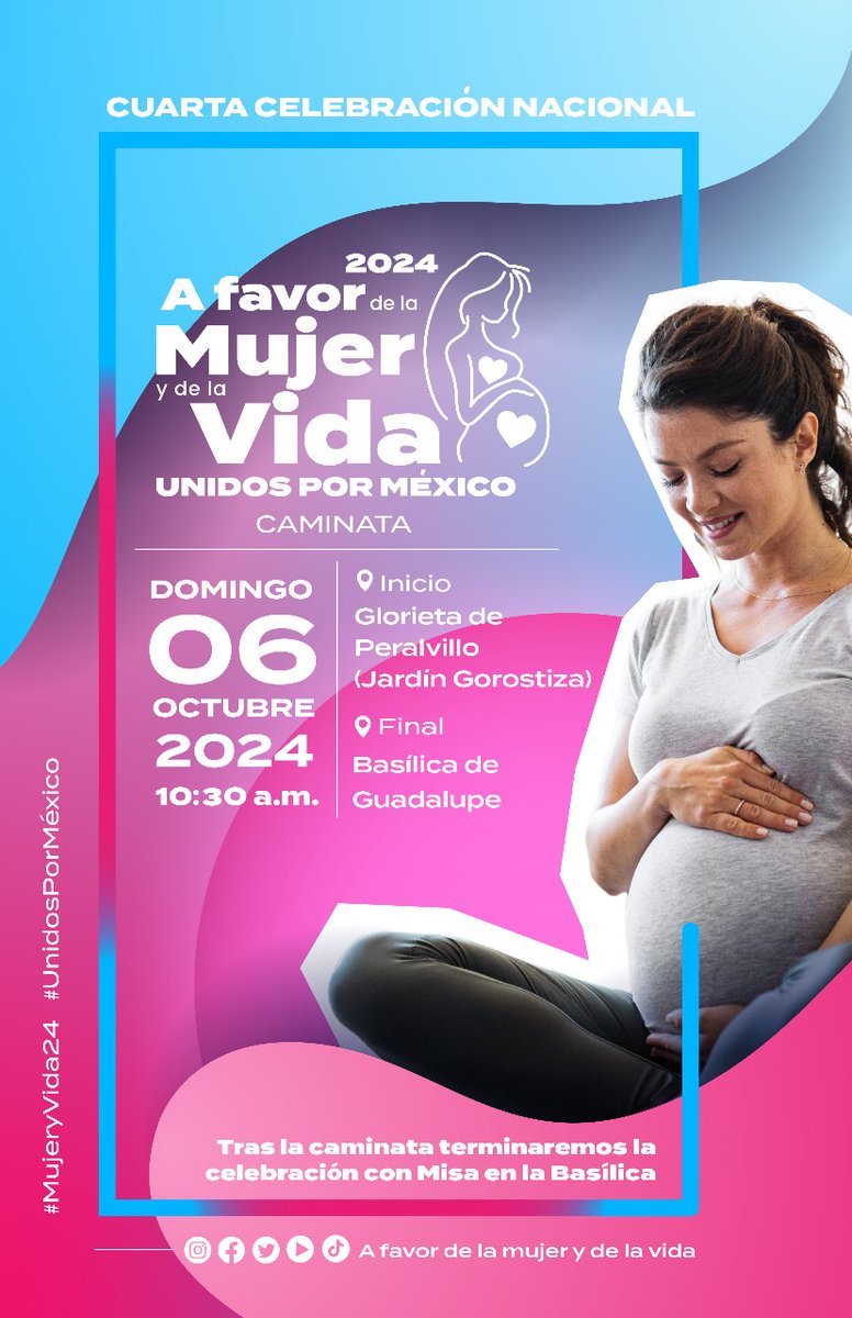 ¡Flyer oficial! 🎉

¡NO TE LA PUEDES PERDER!

📍 CDMX | Glorieta de Peralvillo (Jardín de Gorostiza)
🗓️ Domingo 6 de octubre.
🕙 10:30 AM.

*O participa en tu ciudad

#UnidosPorMéxico
#mujeryvida2024