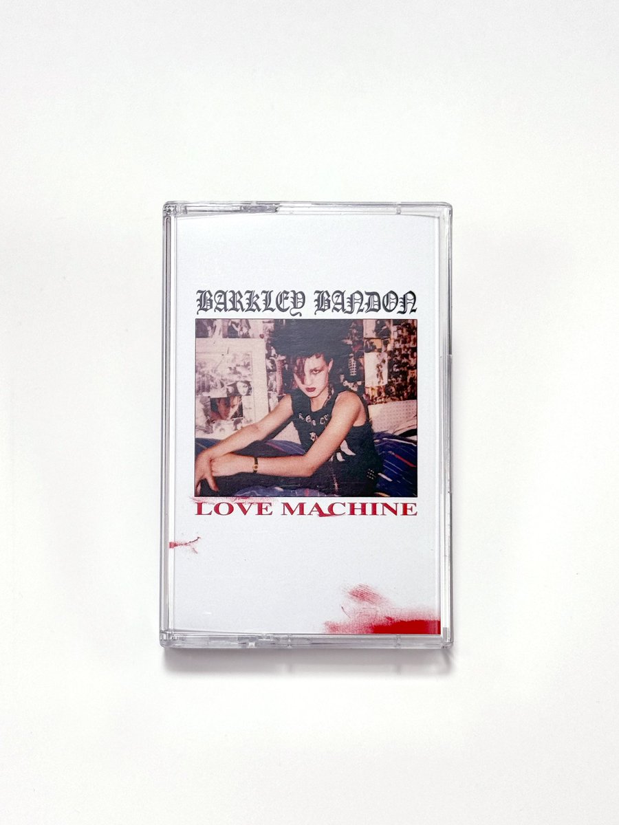 barkleybandon's tweet photo. Debut album LOVE MACHINE will be out on 25.10.2024 💄 preorder here https://t.co/xP9a6yk1oA https://t.co/uf9hlmuMKj