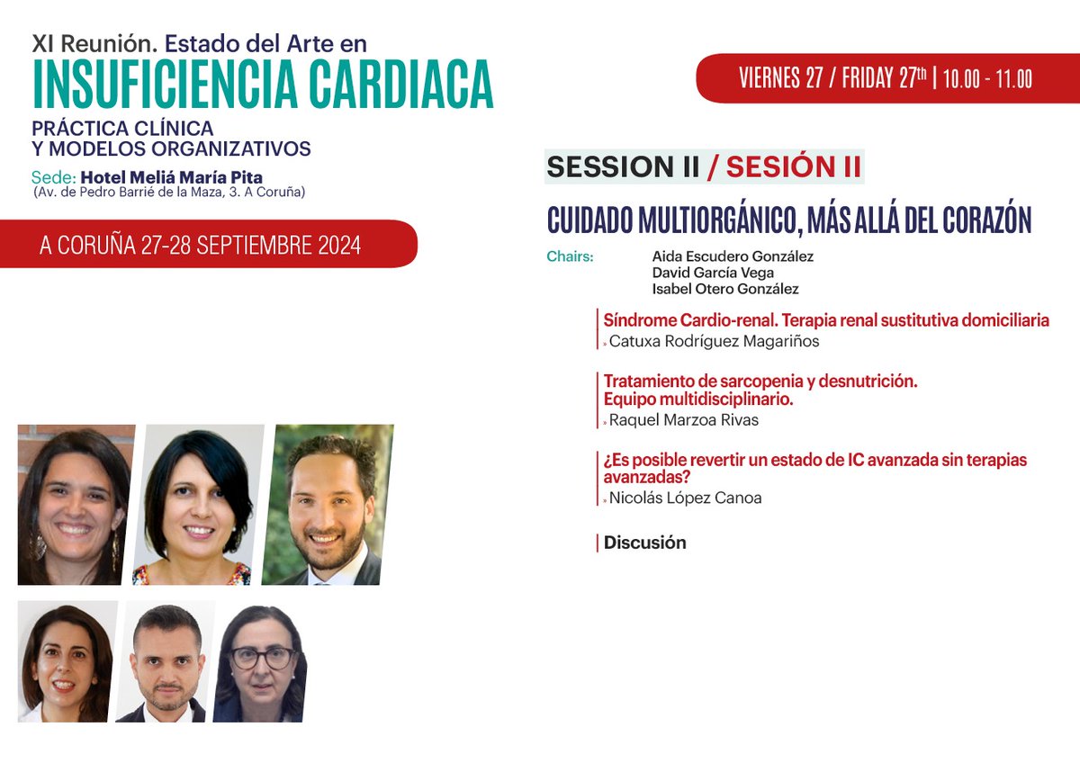 NefroChuac's tweet photo. Hoy en la reunión de Insuficiencia Cardíaca, la Dra. Magariños revisa la utilidad de la diálisis domiciliaria en el sindrome cardiorrenal #ACorunaHF  @SOGACAR_ @MG_Crespo_Leiro https://t.co/MURrTzaNKT