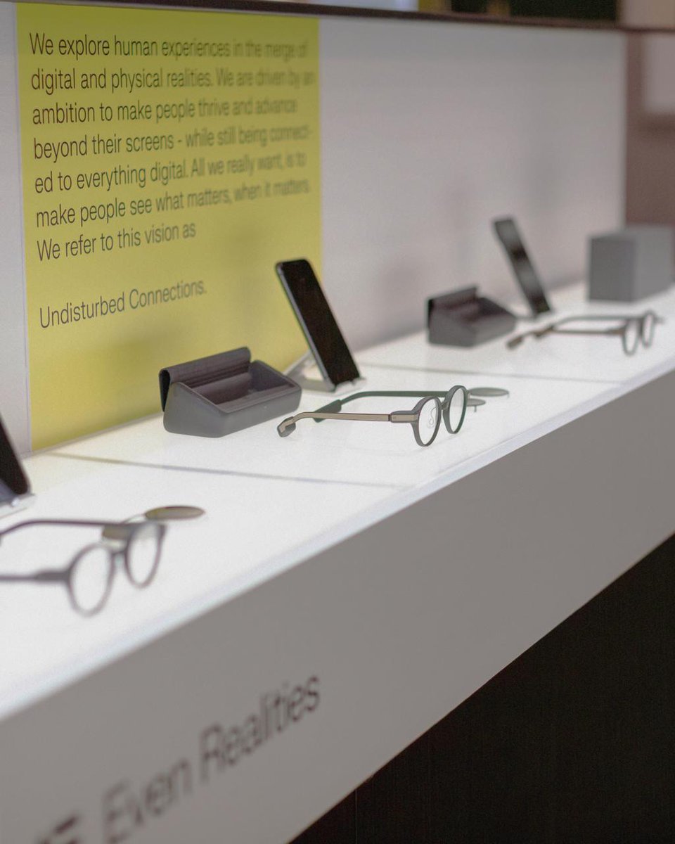 EvenRealities's tweet image. Exquisite eyewear was worn. Meaningful connections were made. A glimpse into a remarkable time at Silmo Paris.⁠
⁠
#EvenRealities #silmoparis #digitalglasses⁠
