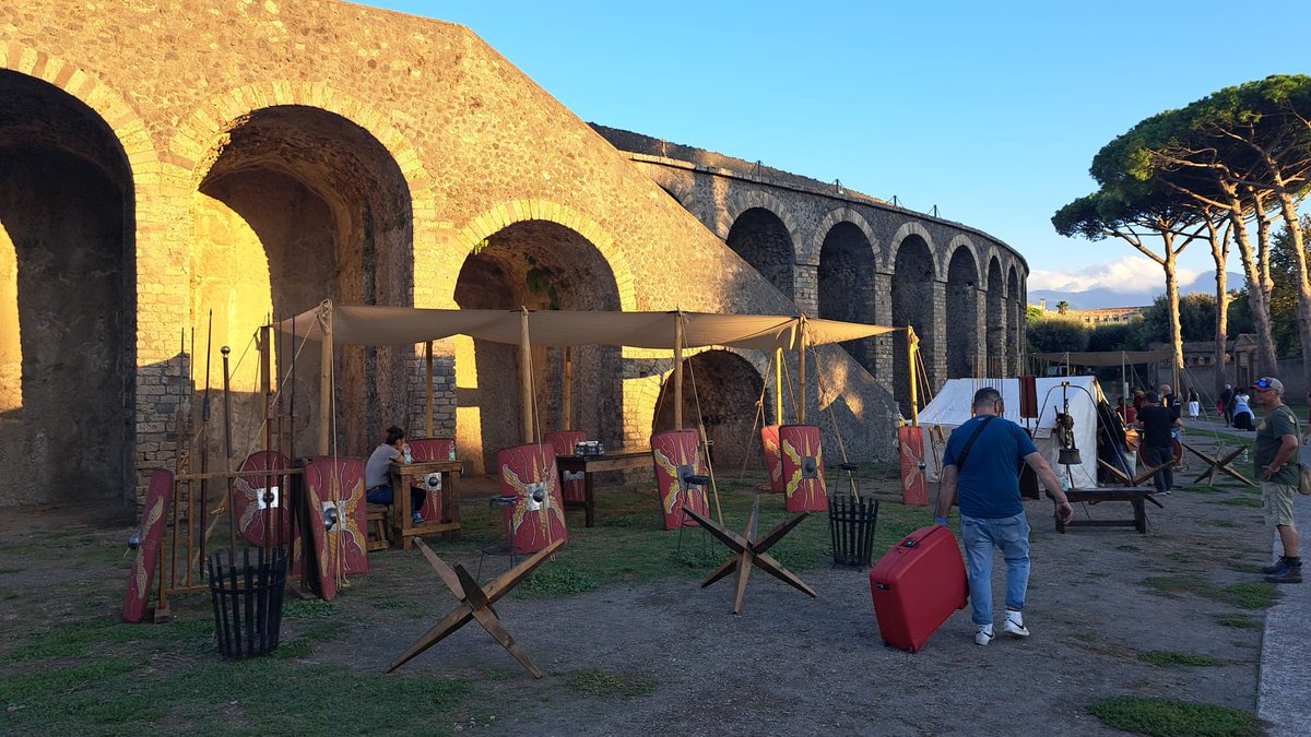 Il viaggio nel passato sta per iniziare… domani e dopodomani, nell’ambito delle Giornate europee del patrimonio, rievocazioni, laboratori e attività a Pompei e negli altri siti del Parco 🍀