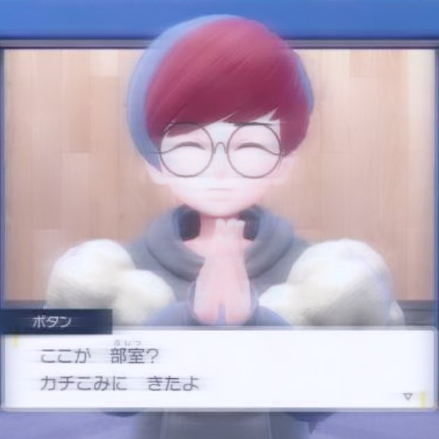 _oOerm_'s tweet photo. ボタンちゃん風カラー❤️💙 https://t.co/V7vlaqP4fp