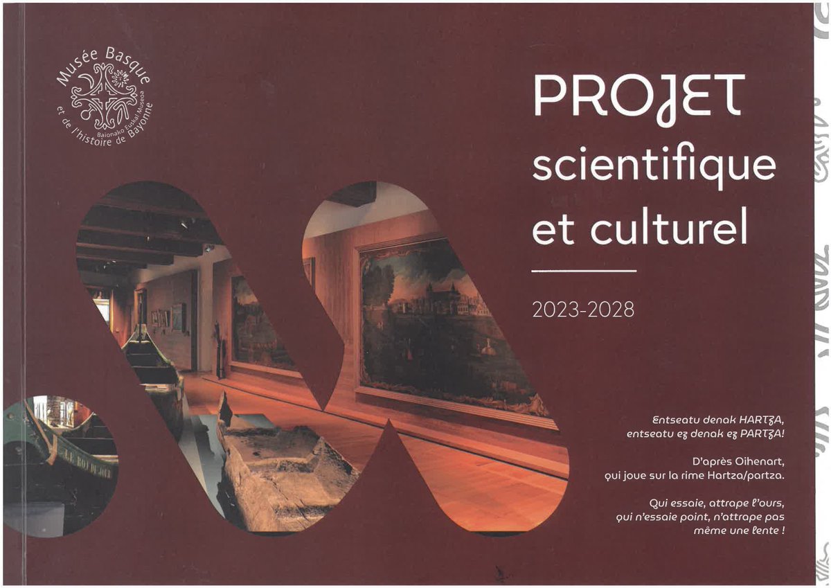 MuseeBasque's tweet image. 👉30-10-24 9:30 Auditorium Henri Grenet -Cité des Arts 👀 Présentation du Projet Scientifique et Culturel
Zientzia eta kultura proiektuaren aurkezpena
 09:30 &amp;gt; accueil – café / kafe errezibitzea - 10:00 &amp;gt; discours officiels / hitzaldi ofizialak - 10:30 &amp;gt; présentation / aurkezpena