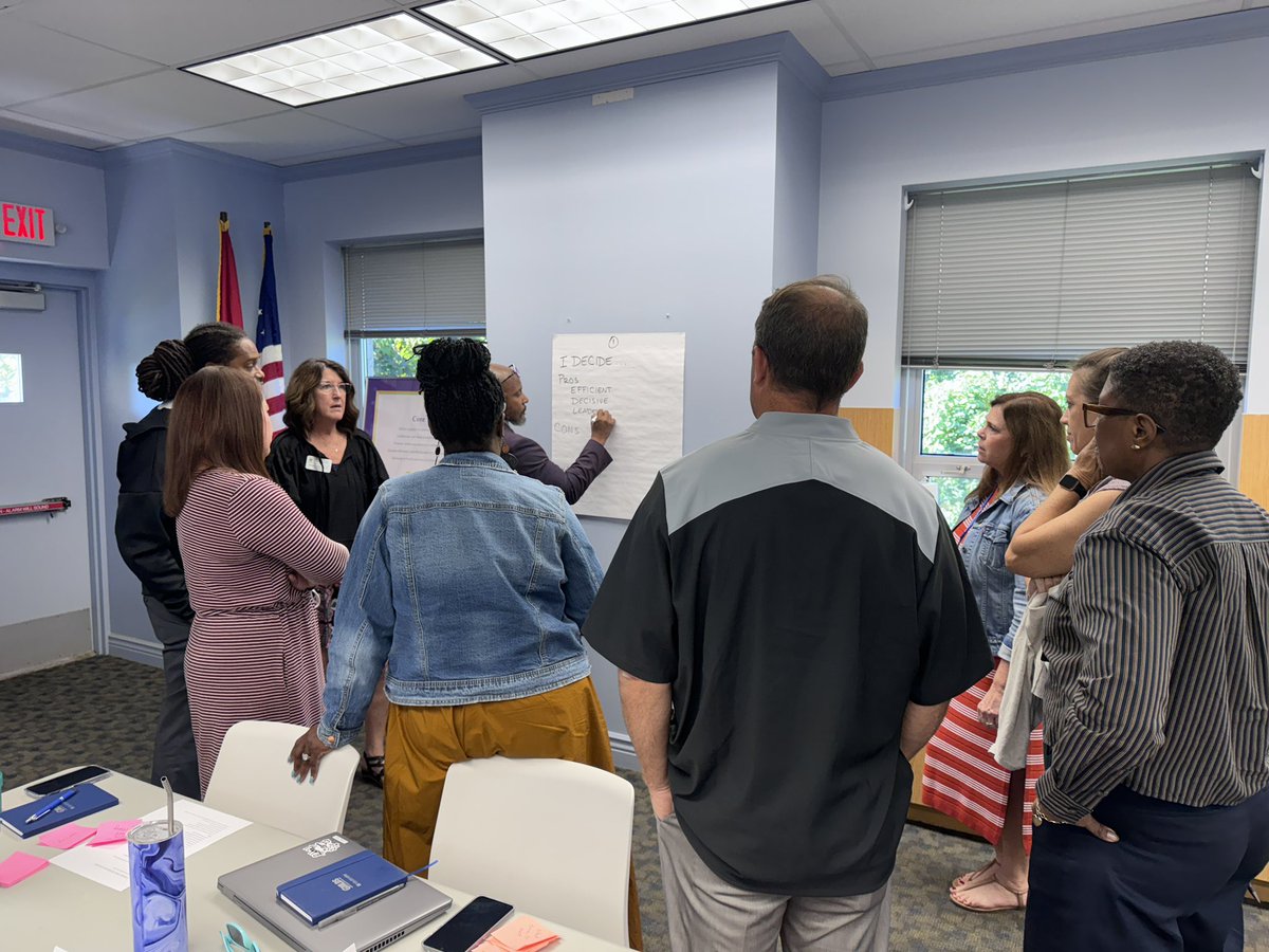 Enjoyed working with my MLDS cohort of new principals and their wonderful mentors this week and last week!