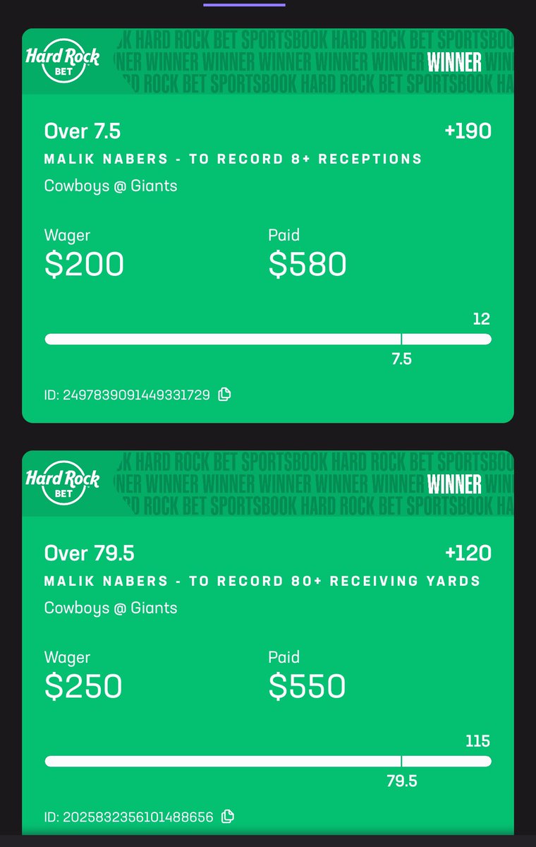 Narcocop's tweet image. 🪜🪜 King back at it again yesterday.   +$2800 on Nabers! #Ladders #bettingtips Join the damn discord , we are printing all weekend.  💵💵💵💵💵