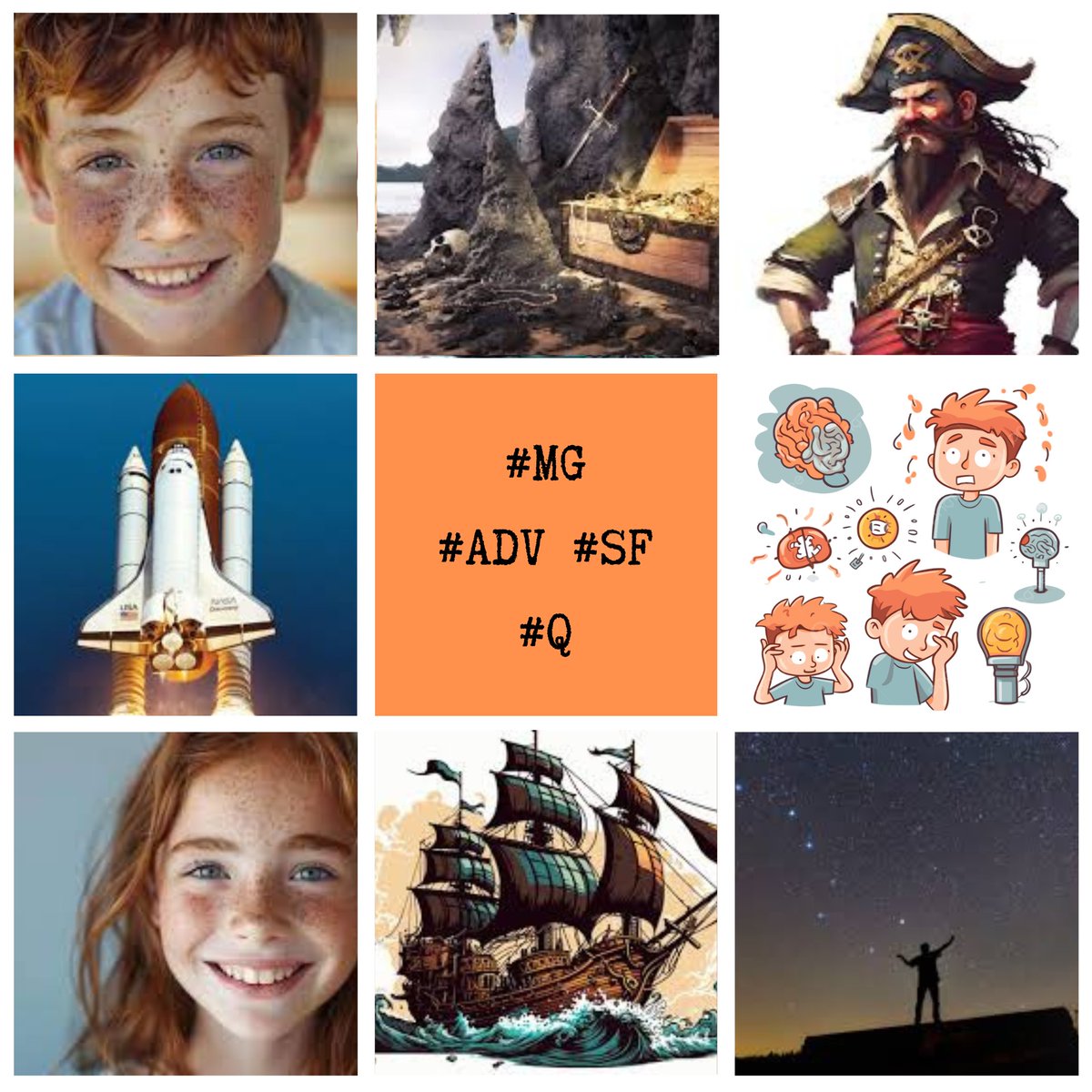 apleewrites's tweet image. The summer after sixth grade, I became a time-traveling pirate. #1stLinePit #amquerying