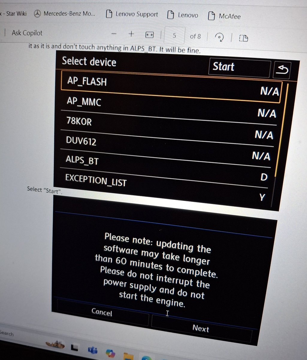 Lwanda_'s tweet photo. When I got the GTI, I was met by the screen in F1. Went to VW in Hatfield to enquire and they told me it will cost minimum R5500 for the activation key 💀.

A couple of hours of research through forums and Reddit, I found a way and did it myself. I now have Android Auto 😂. https://t.co/flANhEW8RL