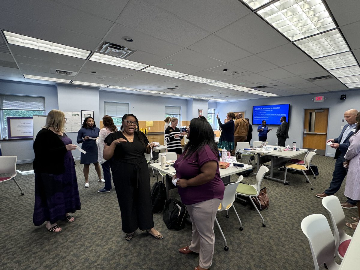 Central Office MLDS cohort is off and running. Thanks to Dr. Chris Gaines for his nuggets of wisdom on leadership and Dr. Erin Lawson for her AI resources! We split our large group into two meetings this year.