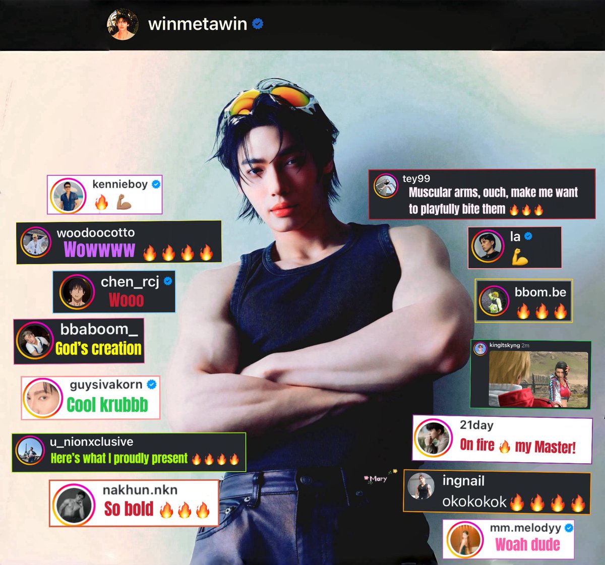 The Post 👓 💪🏻 vs. The Comments 🔥🔥🔥

#gentlemonsterxtekken 
#GENTLEMONSTER #TEKKEN8
#winmetawin <a href="/winmetawin/">Winmetawin</a>