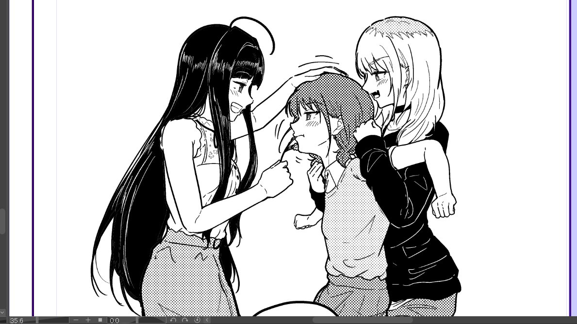 momoninasuba…💙❤️💚 