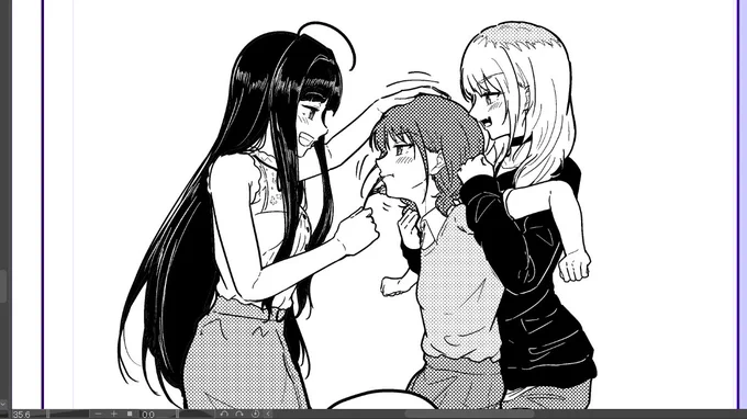 momoninasuba…💙❤️💚 