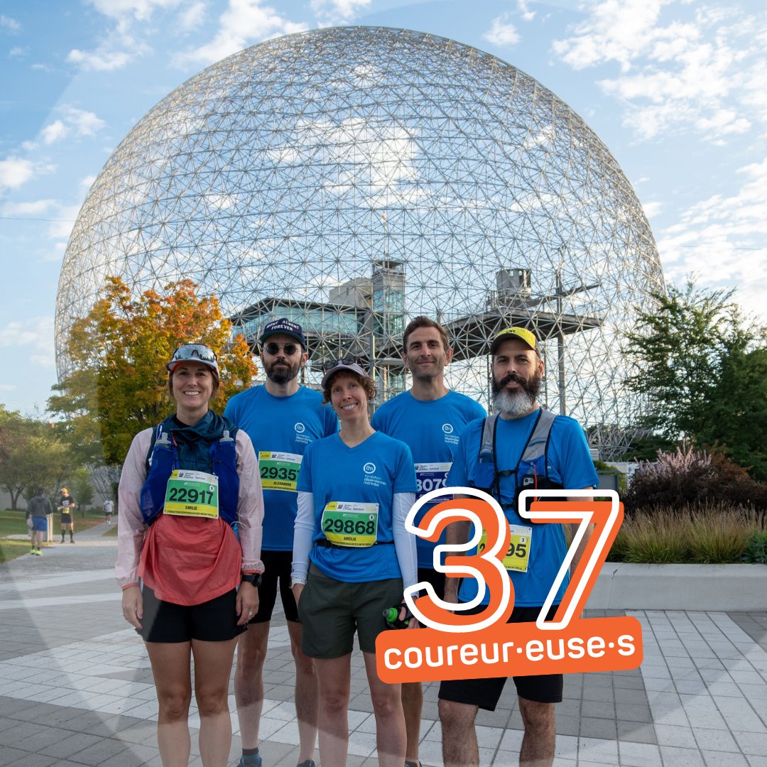 fdependancesmtl's tweet photo. Les 21 et 22 septembre derniers, c’est ensemble que nous avons parcouru près 700 kilomètres! Les efforts de nos coureur·euse·s, la générosité de nos donateur·rice·s et de nos commanditaires @DesjardinsCoop et le @groupepaf nous ont permis de récolter plus de 16 800$. https://t.co/kdDb5Uu2RW