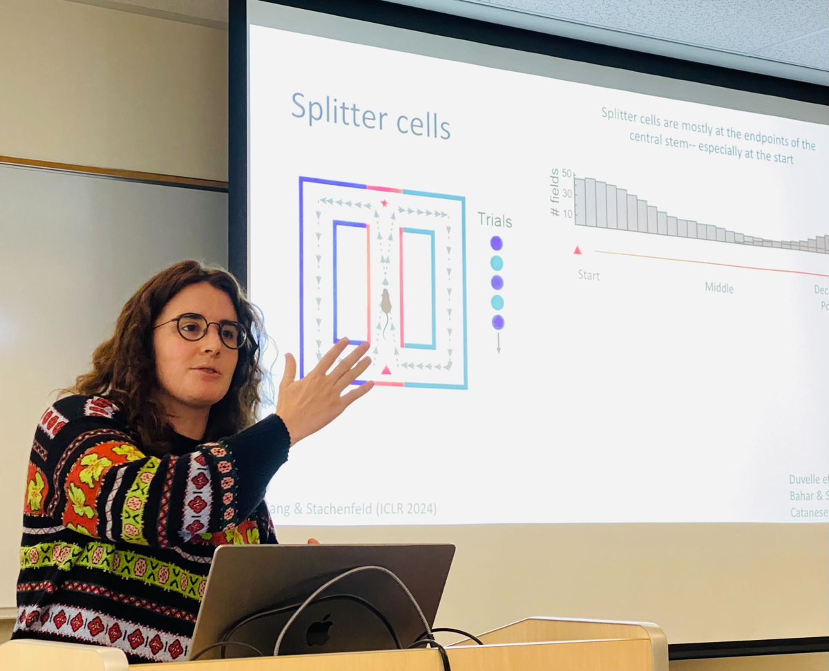 UW Computational Neuroscience Center (@uwcnc) on Twitter photo Great seminar yesterday from the always fascinating Kim Stachenfeld (<a href="/neuro_kim/">Kim Stachenfeld (neurokim.bsky.social)</a>)! Great seminar yesterday from the always fascinating Kim Stachenfeld (<a href="/neuro_kim/">Kim Stachenfeld (neurokim.bsky.social)</a>)!