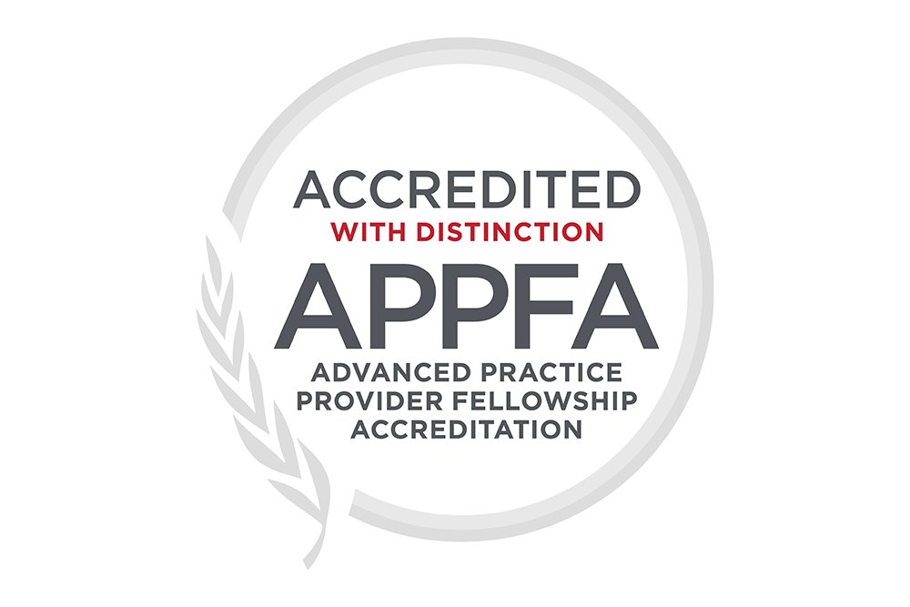 WorkAtCHNw's tweet photo. Community Health Network's Advanced Practice Provider Fellowship Program holds the prestigious 'Accreditation with Distinction' honor from the American Nurses Credentialing Center’s (ANCC) Accreditation Program. Curious to know more? Click the link! https://t.co/RqY4JSS0IK https://t.co/dPCnM9lYMJ